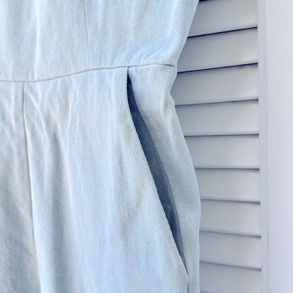 🎉HP🎉Denim Romper - Picture 2 of 9